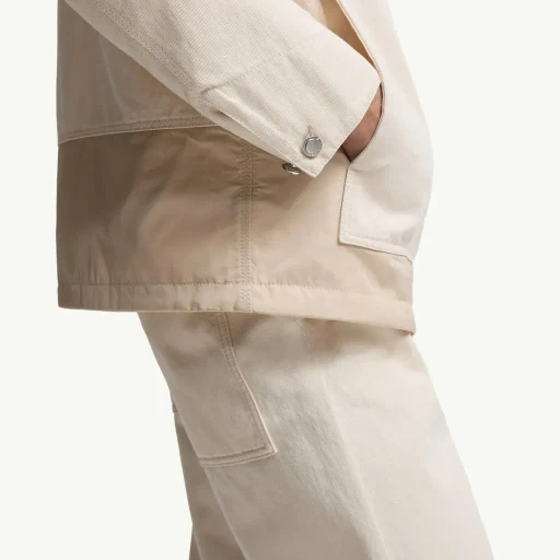 Ormoy Denim Down Shirt Jacket