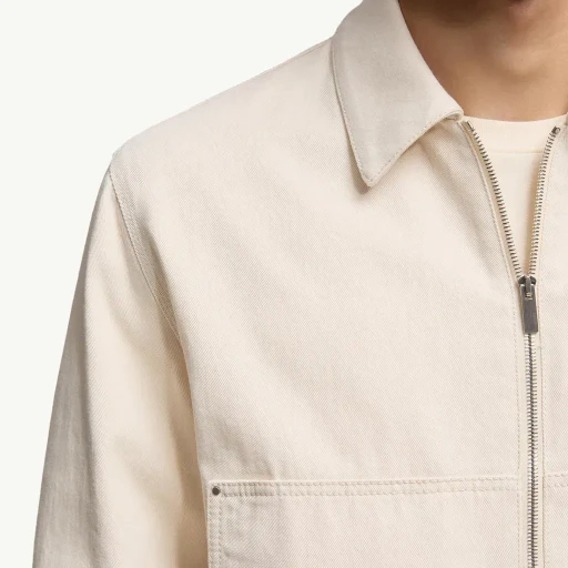 Ormoy Denim Down Shirt Jacket