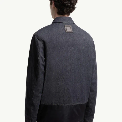 Ormoy Denim Down Shirt Jacket