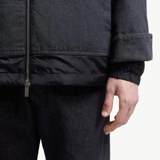 Ormoy Denim Down Shirt Jacket