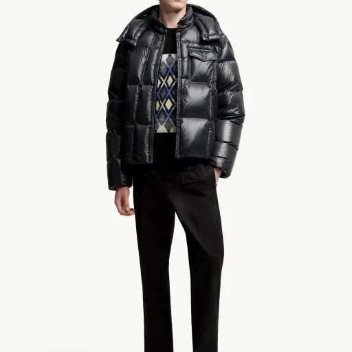 Serfanto Hooded Short Down Jacket