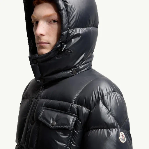 Serfanto Hooded Short Down Jacket
