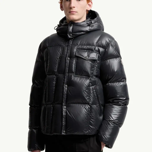 Serfanto Hooded Short Down Jacket