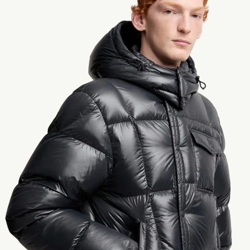 Serfanto Hooded Short Down Jacket