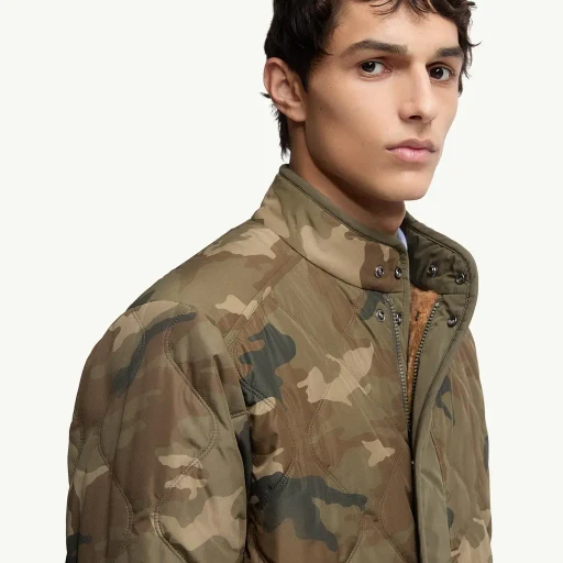 Rentignat Reversible Teddy Short Padded Jacket