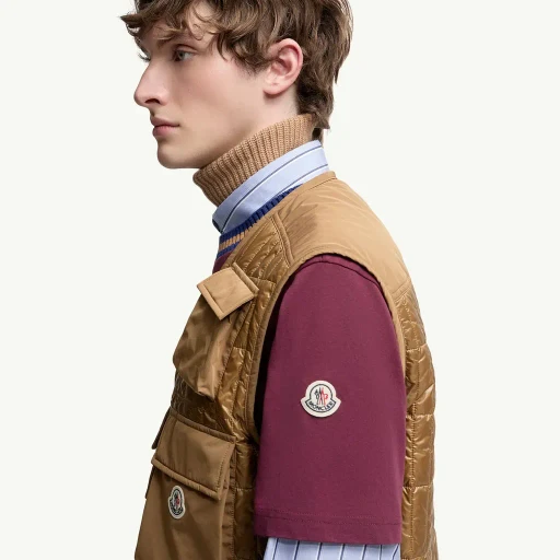 Ytise Vertical-Quilted Padded Gilet