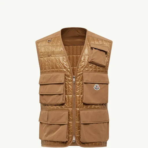 Ytise Vertical-Quilted Padded Gilet