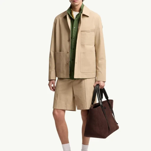 Nanav Seersucker Shirt Jacket