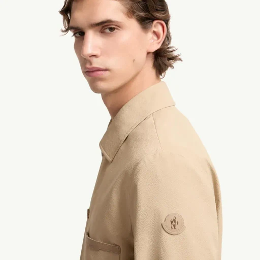 Nanav Seersucker Shirt Jacket