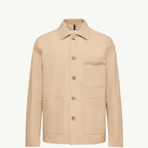 Nanav Seersucker Shirt Jacket