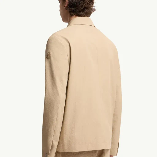 Nanav Seersucker Shirt Jacket