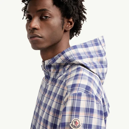Natisone Check Hooded Jacket