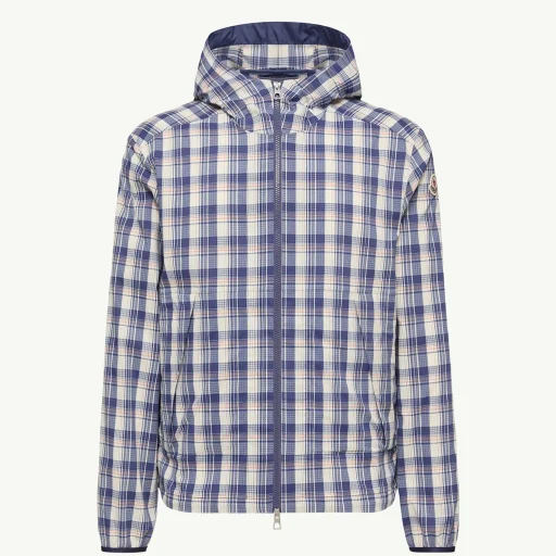 Natisone Check Hooded Jacket