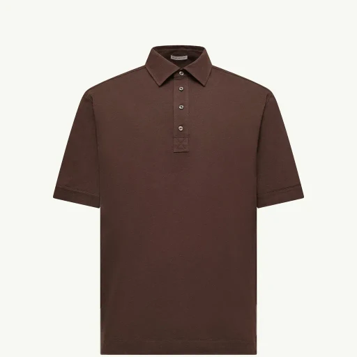 Cotton & Cashmere Polo Shirt