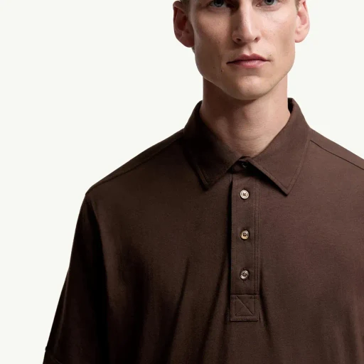 Cotton & Cashmere Polo Shirt