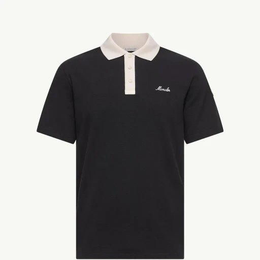Embroidered Logo Cotton Piquet Polo Shirt