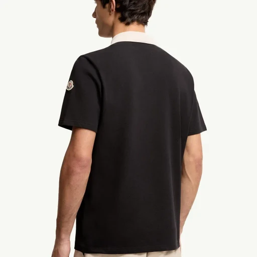 Embroidered Logo Cotton Piquet Polo Shirt