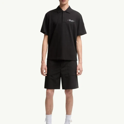 Embroidered Logo Cotton T-Shirt
