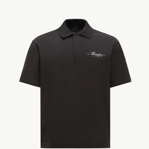 Embroidered Logo Cotton T-Shirt