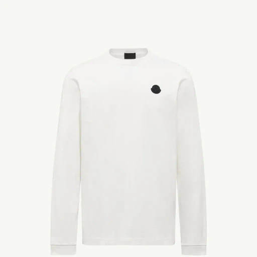Graphic Logo Long Sleeve Cotton T-Shirt