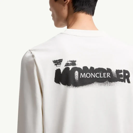 Graphic Logo Long Sleeve Cotton T-Shirt