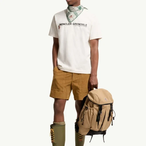 Logo Cotton Blend T-Shirt