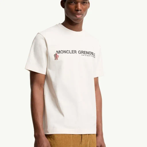 Logo Cotton Blend T-Shirt
