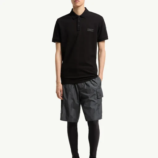 Logo Cotton Piquet Polo Shirt
