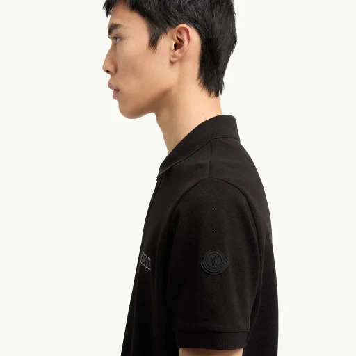 Logo Cotton Piquet Polo Shirt