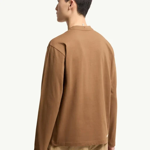 Logo Long Sleeve Cotton T-Shirt