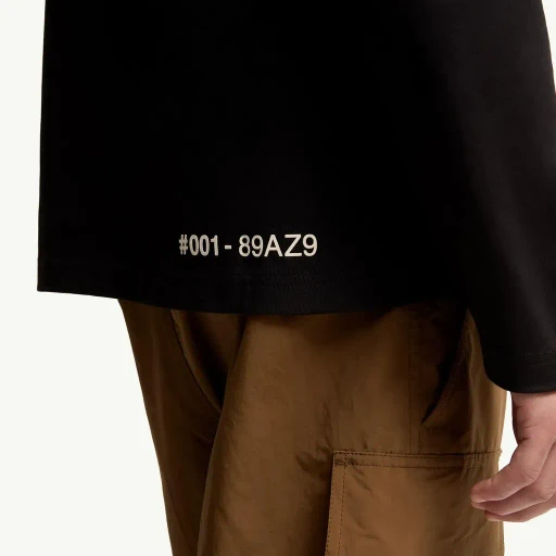 Logo Long Sleeve Cotton T-Shirt