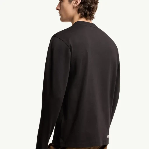 Logo Long Sleeve Cotton T-Shirt