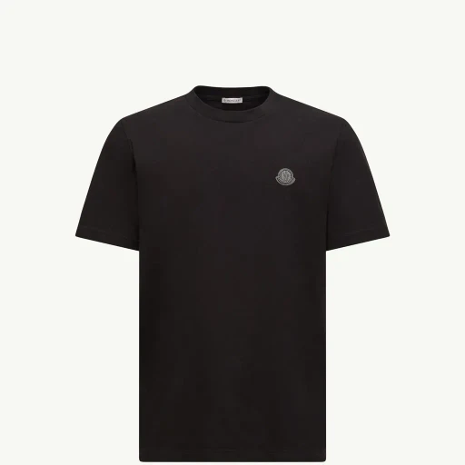 Logo Patch Cotton T-Shirt