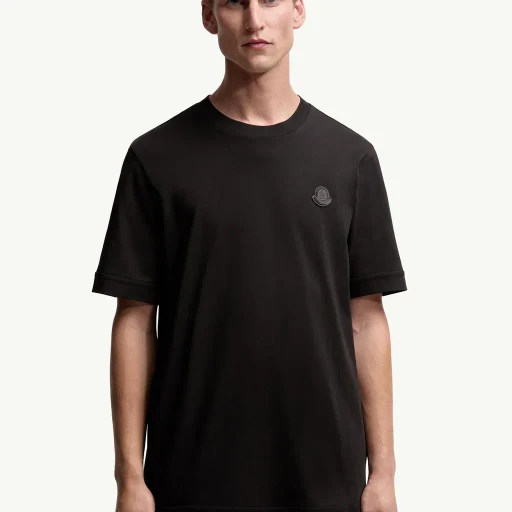 Logo Patch Cotton T-Shirt