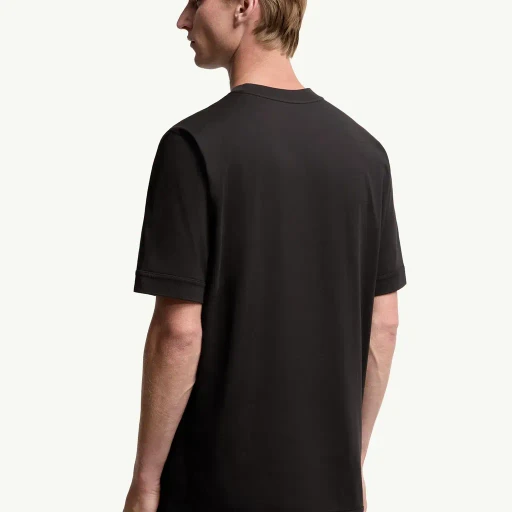Logo Patch Cotton T-Shirt