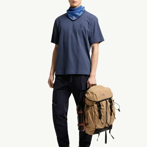 Logo Patch Cotton T-Shirt