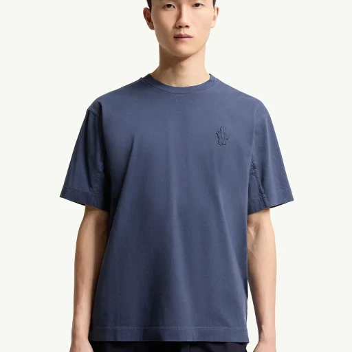 Logo Patch Cotton T-Shirt