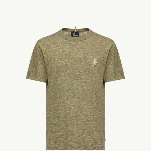 Logo Patch Cotton T-Shirt