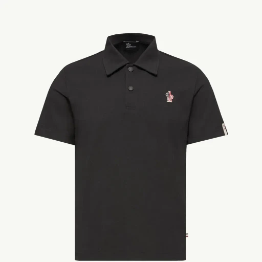 Logo Patch Polo Shirt