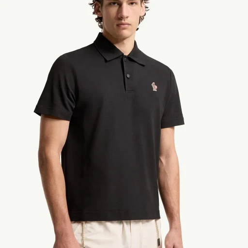 Logo Patch Polo Shirt