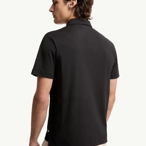Logo Patch Polo Shirt