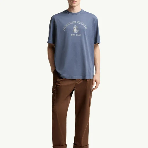 Logo Print Cotton T-Shirt