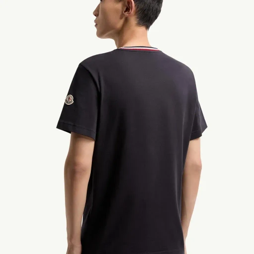 Monduck Logo Patch Cotton T-Shirt
