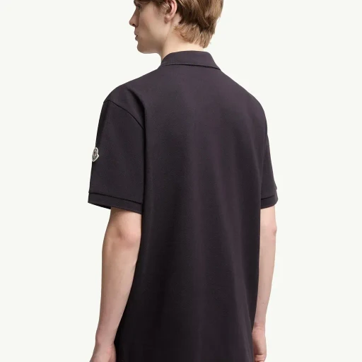 Monogram Cotton Piquet Polo Shirt