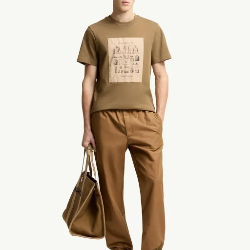 Safari Wardrobe Print Cotton T-Shirt