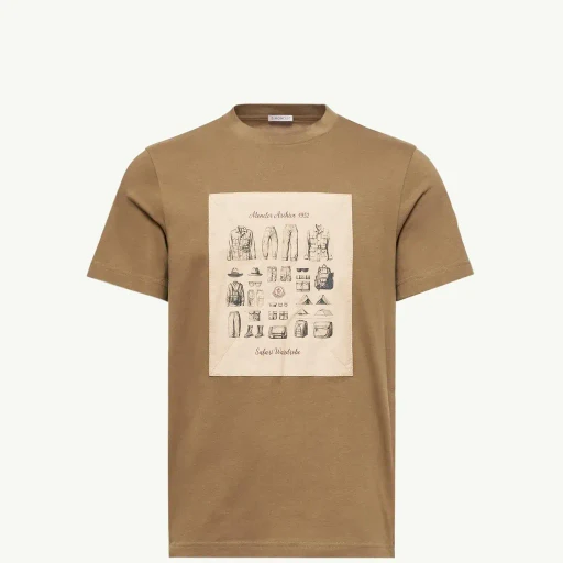 Safari Wardrobe Print Cotton T-Shirt