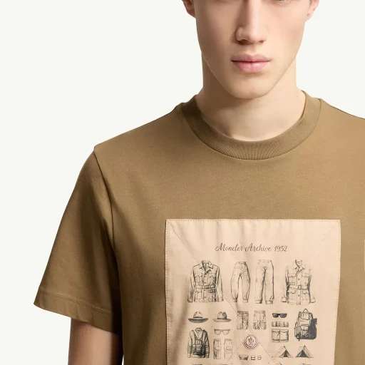 Safari Wardrobe Print Cotton T-Shirt