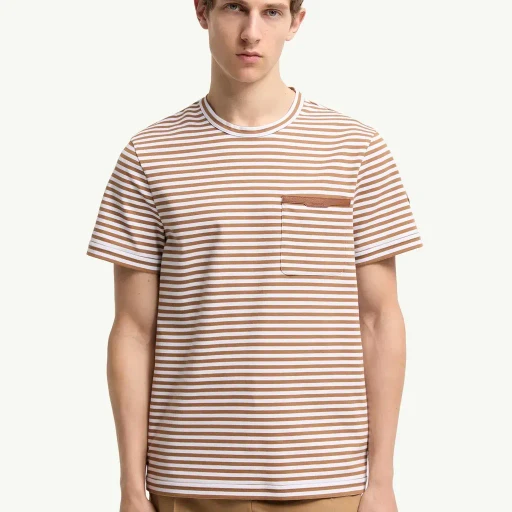 Striped Cotton T-Shirt