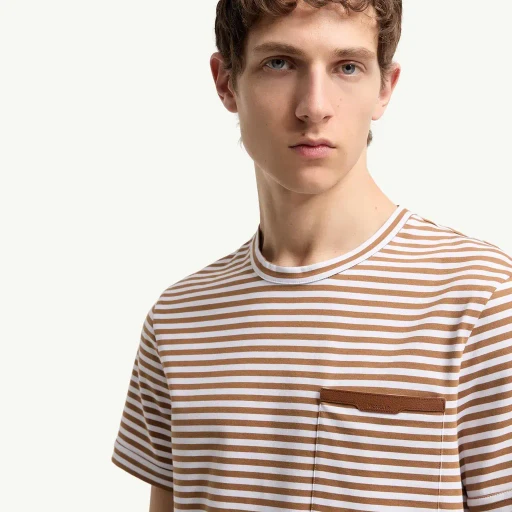 Striped Cotton T-Shirt