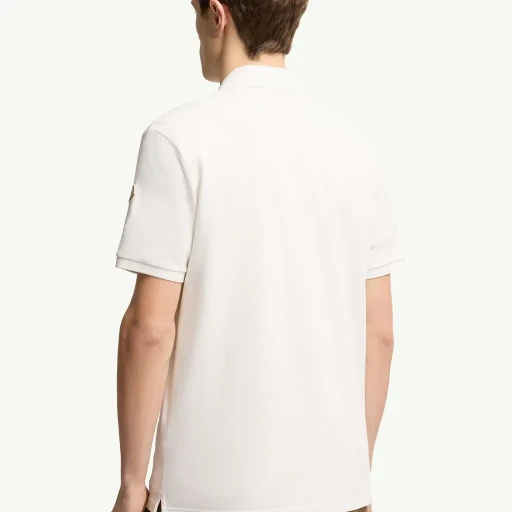 Tricolor-Trimmed Cotton Piquet Polo Shirt